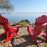 Unique Waterfront House With Private Beach